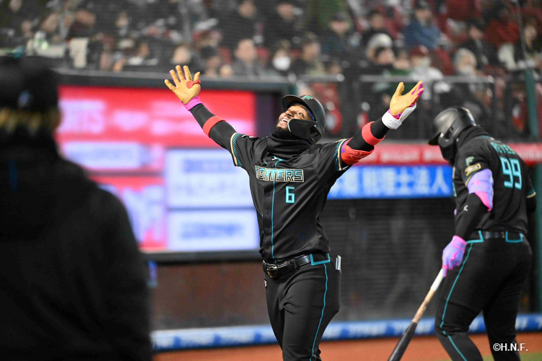 2回表、カストロ選手02