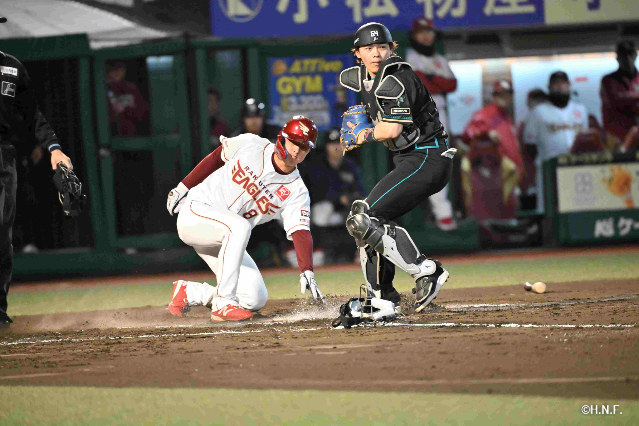 6回裏、田宮選手