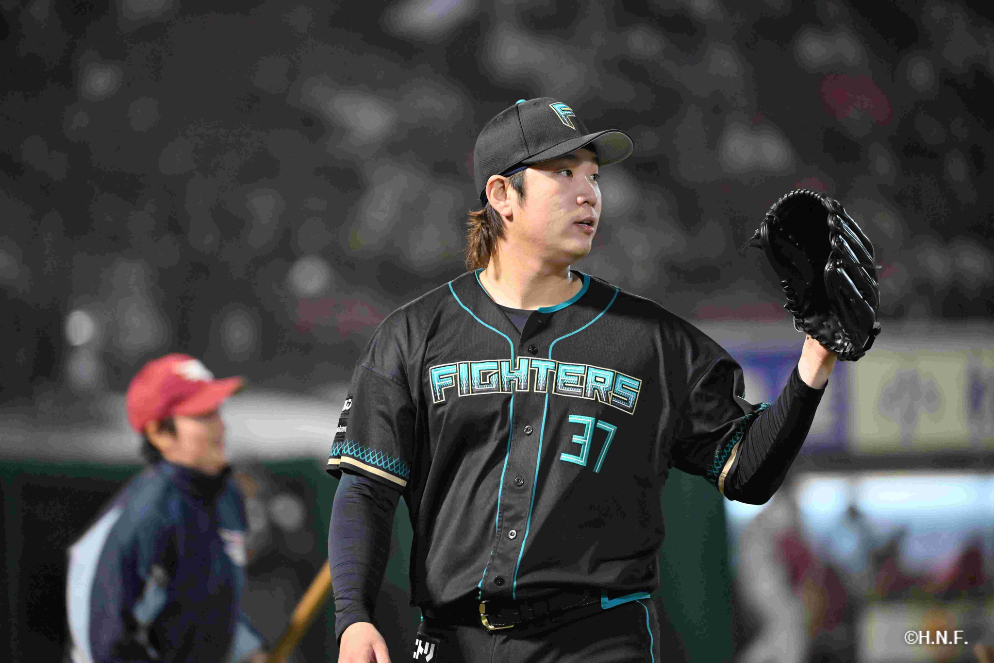 7回裏、古林投手02