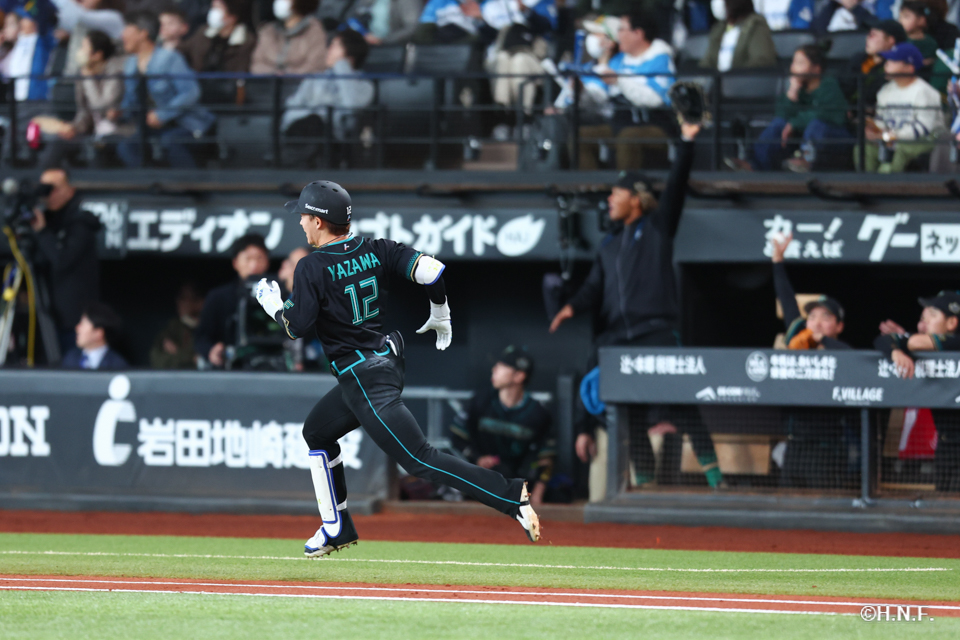 1回裏、矢澤選手01