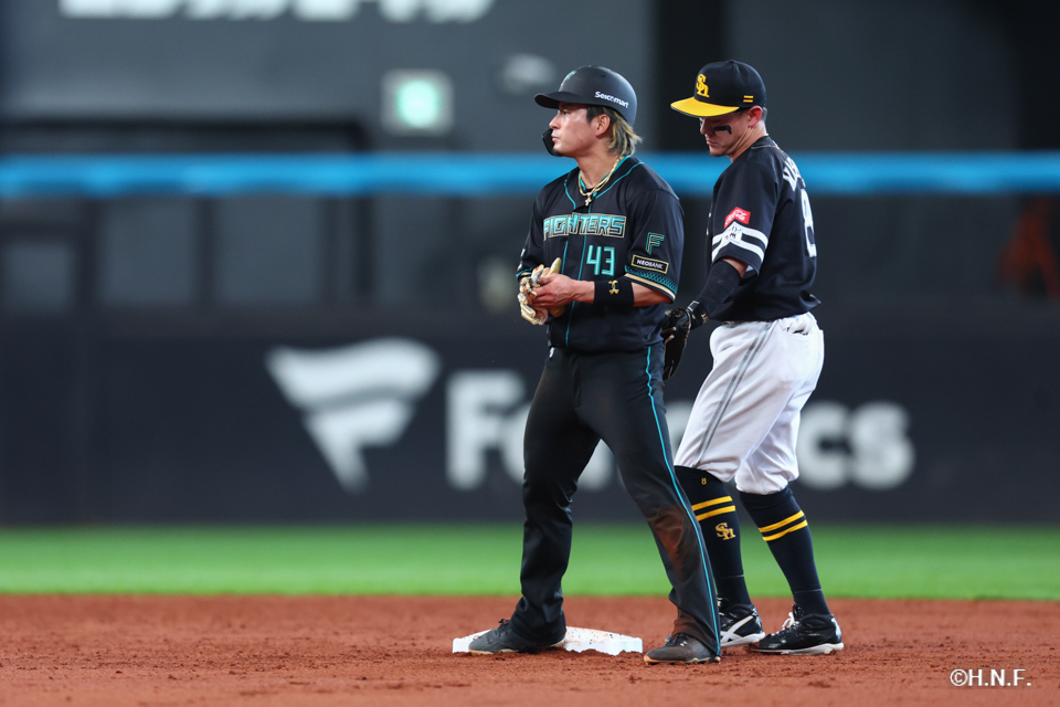 3回裏、水野選手