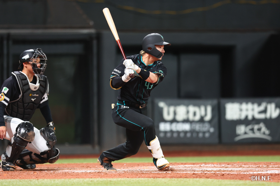 7回裏、水野選手