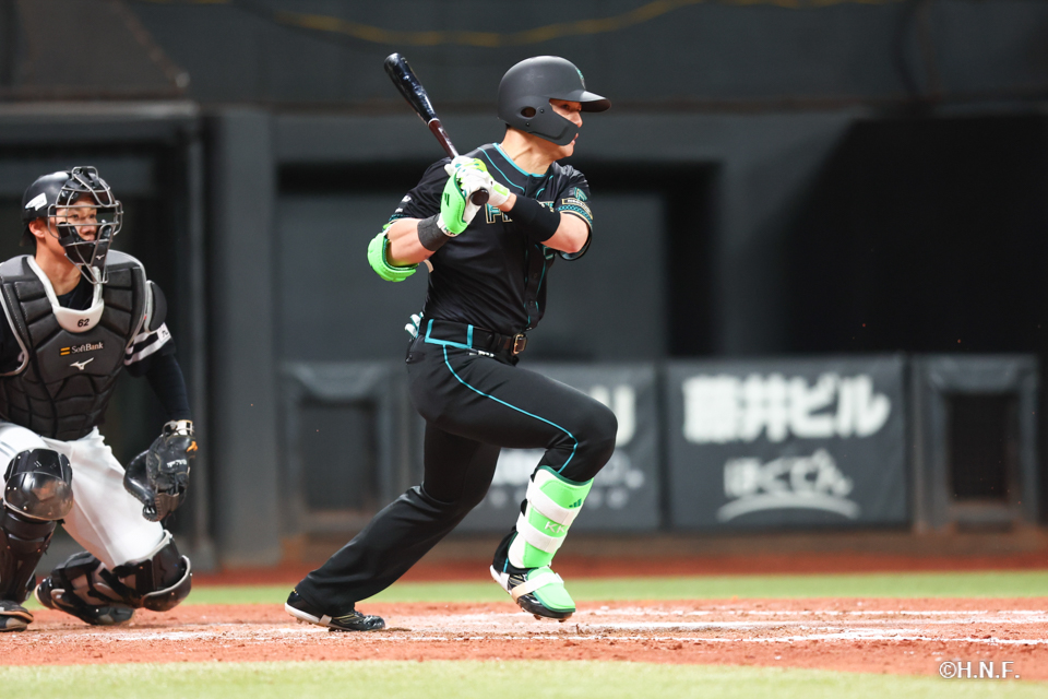 7回裏、清宮選手