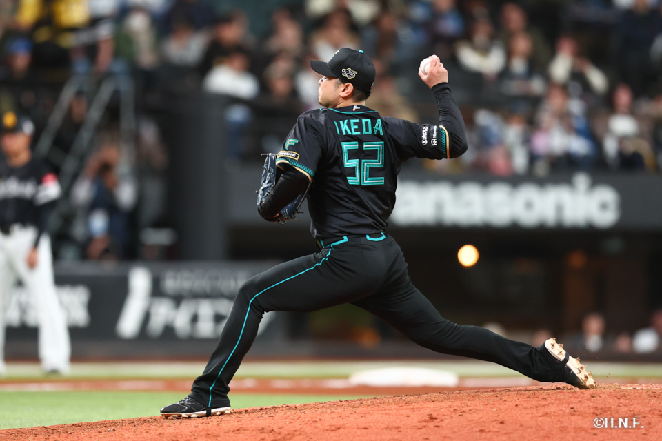 9回表、池田投手