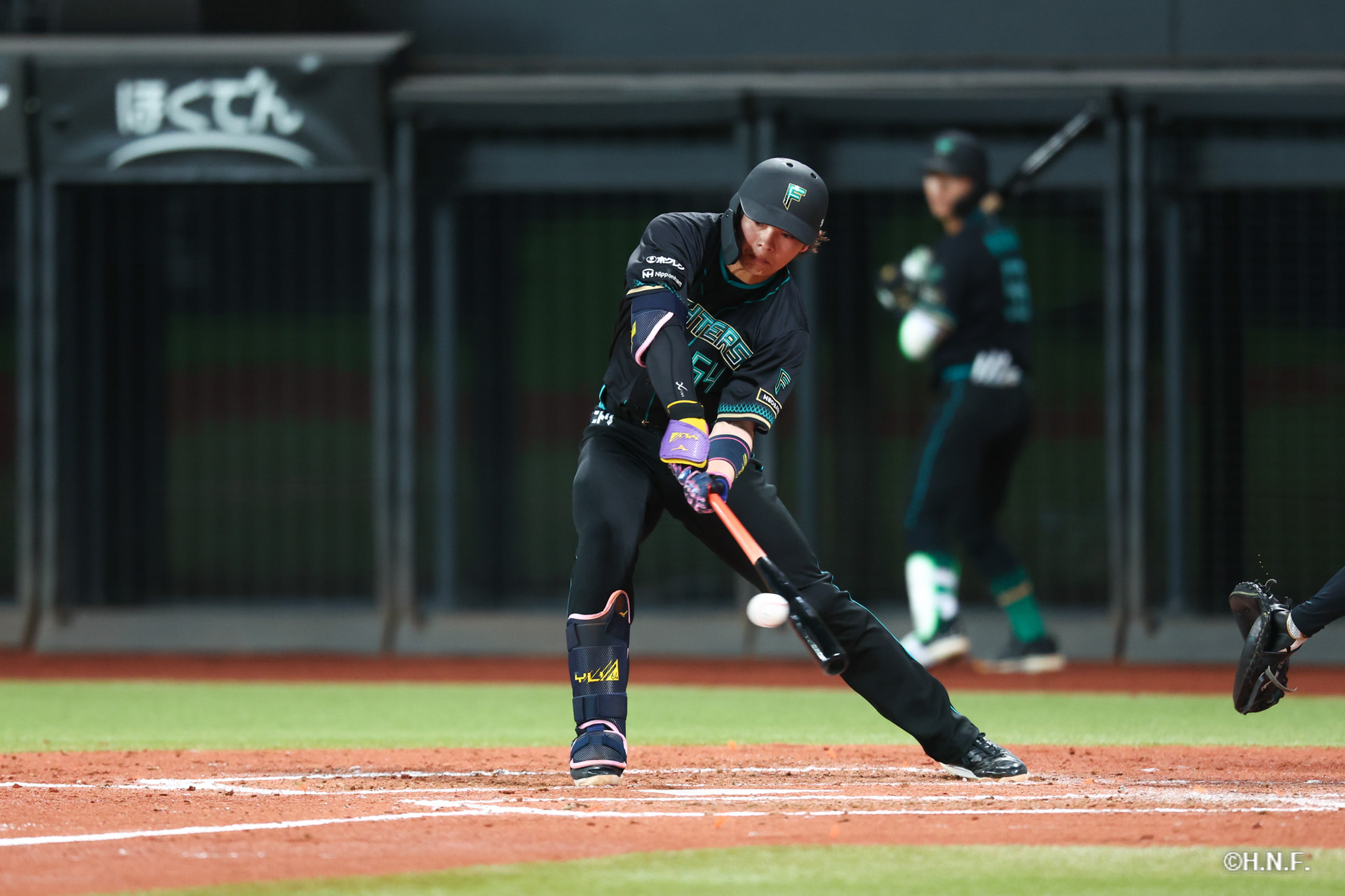 2回裏、田宮選手01