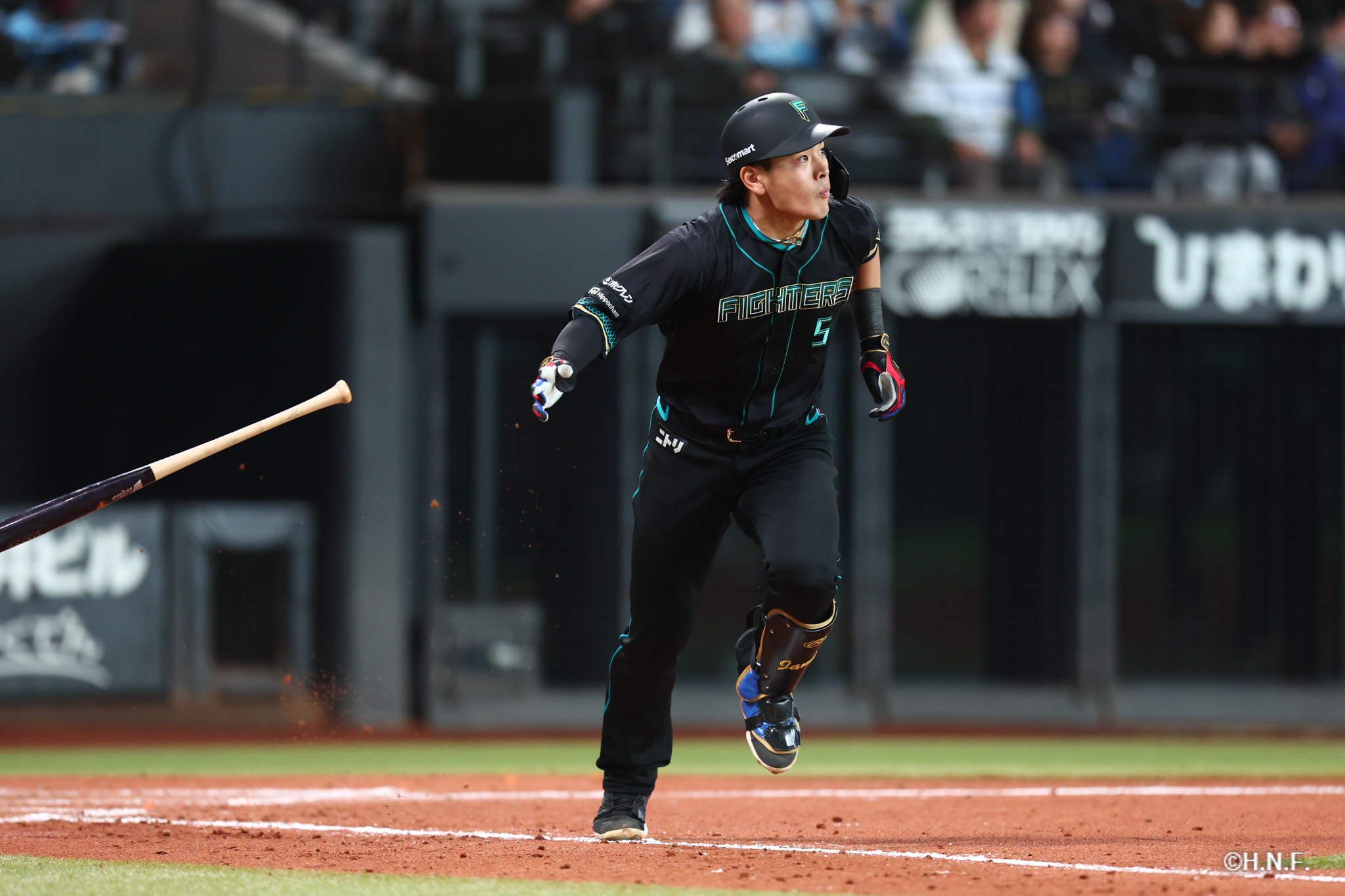 3回裏、野村選手01