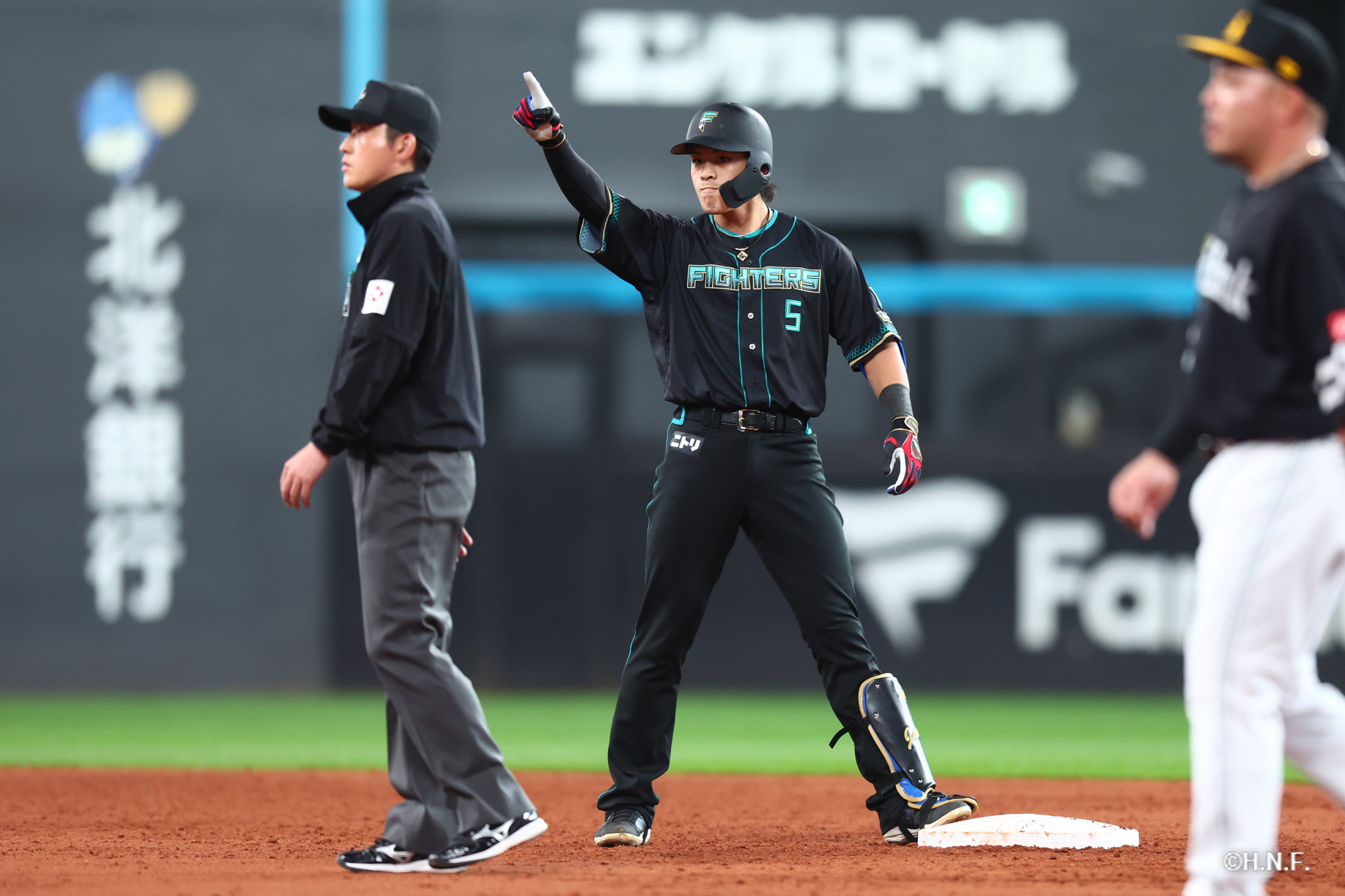 3回裏、野村選手02