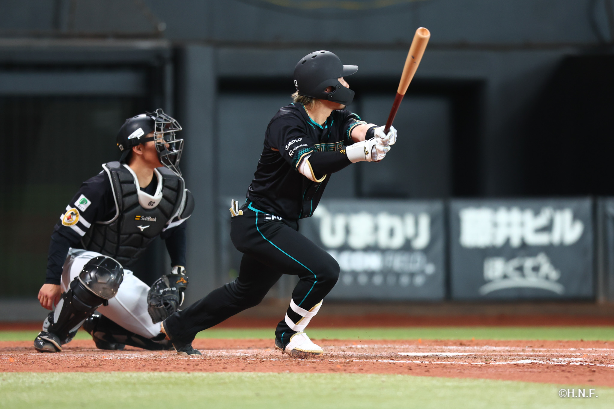 3回裏、水野選手