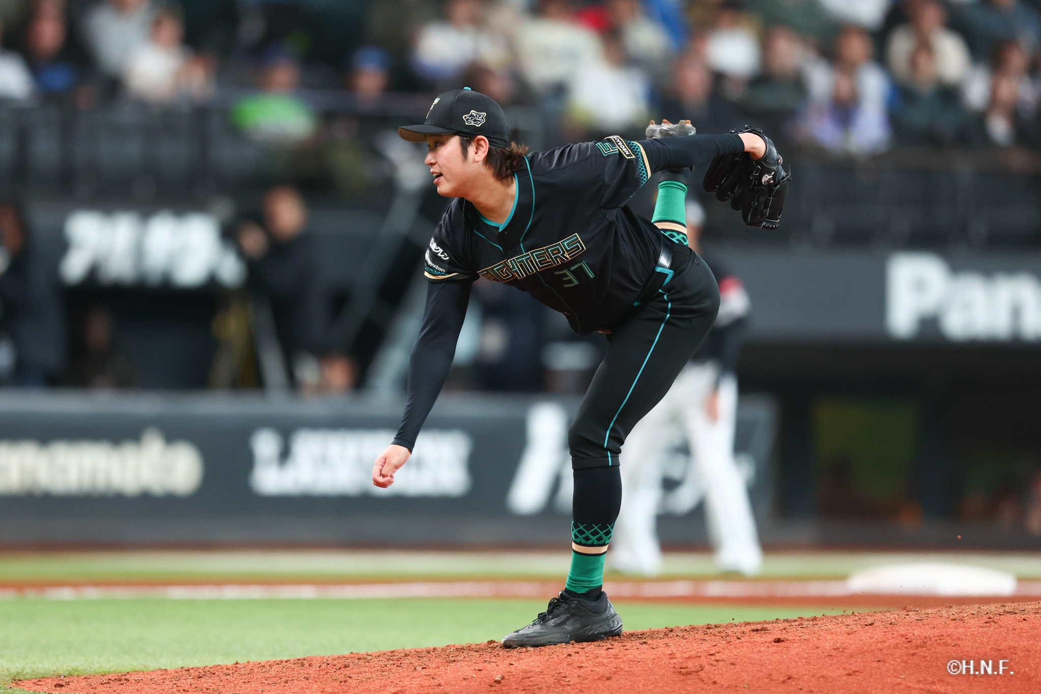 7回表、古林投手