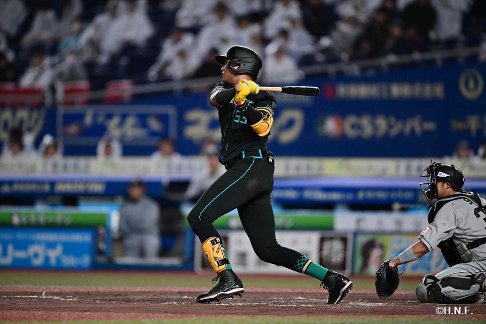3回表、水谷選手