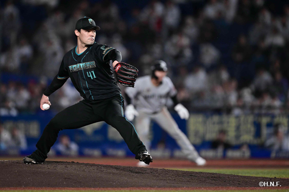 4回裏、福谷投手01