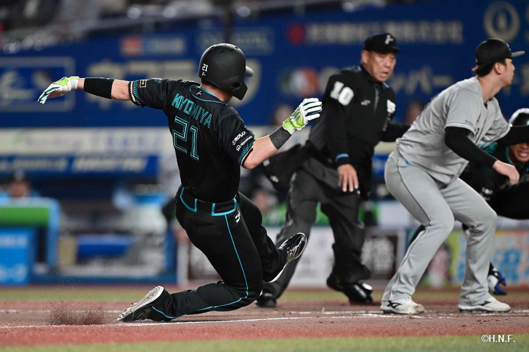 3回表、清宮選手01