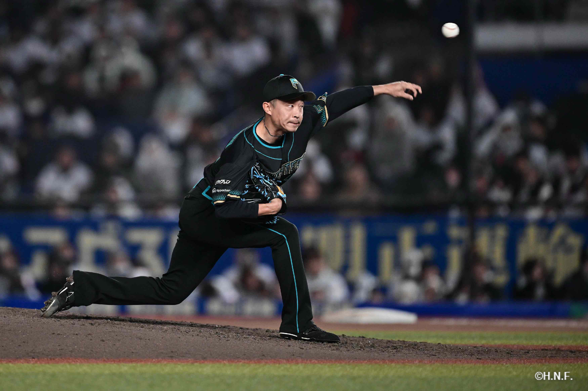 7回裏、島本投手