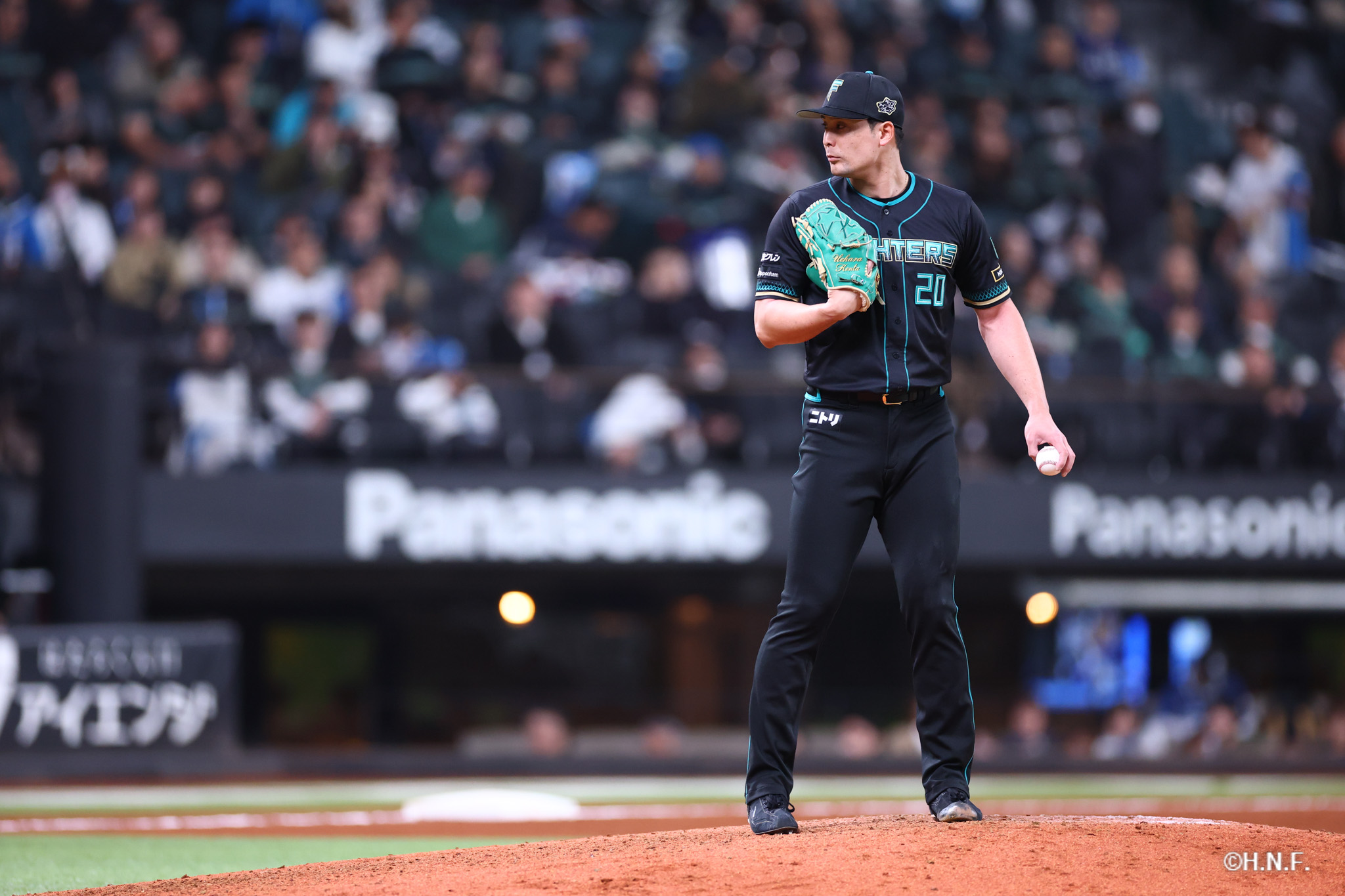 7回表、上原投手