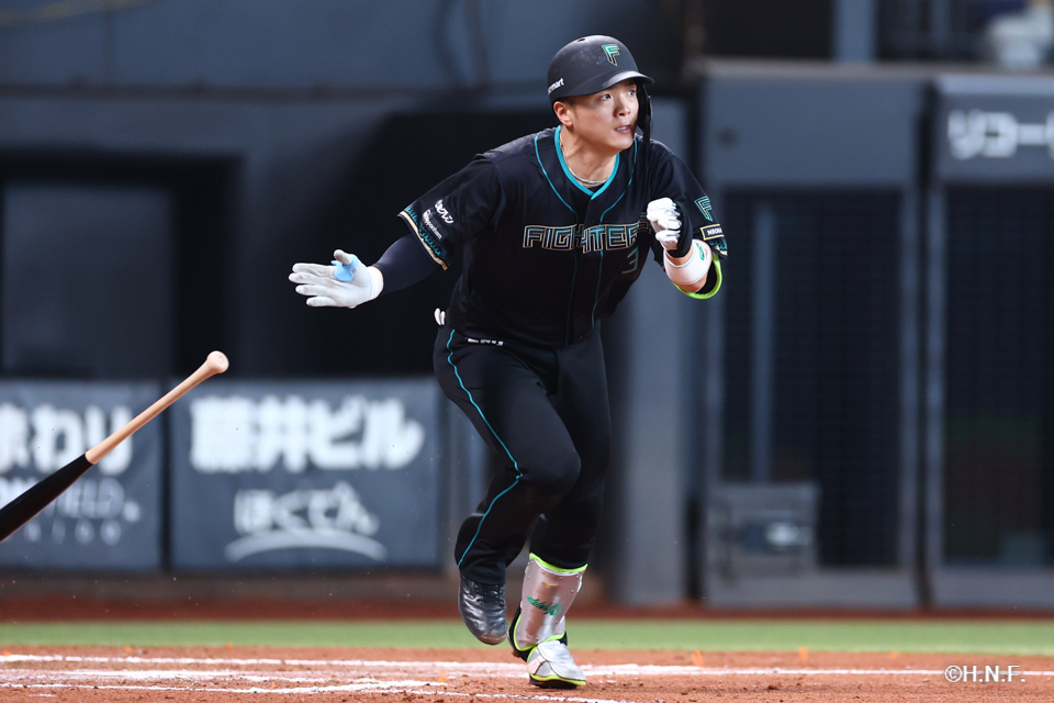 6回裏、郡司選手