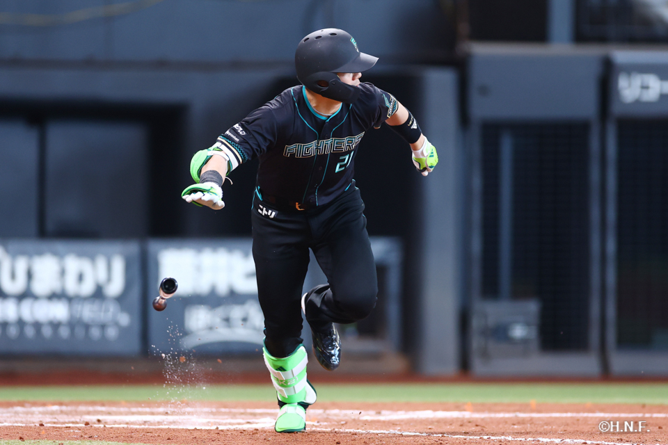 6回裏、清宮選手01