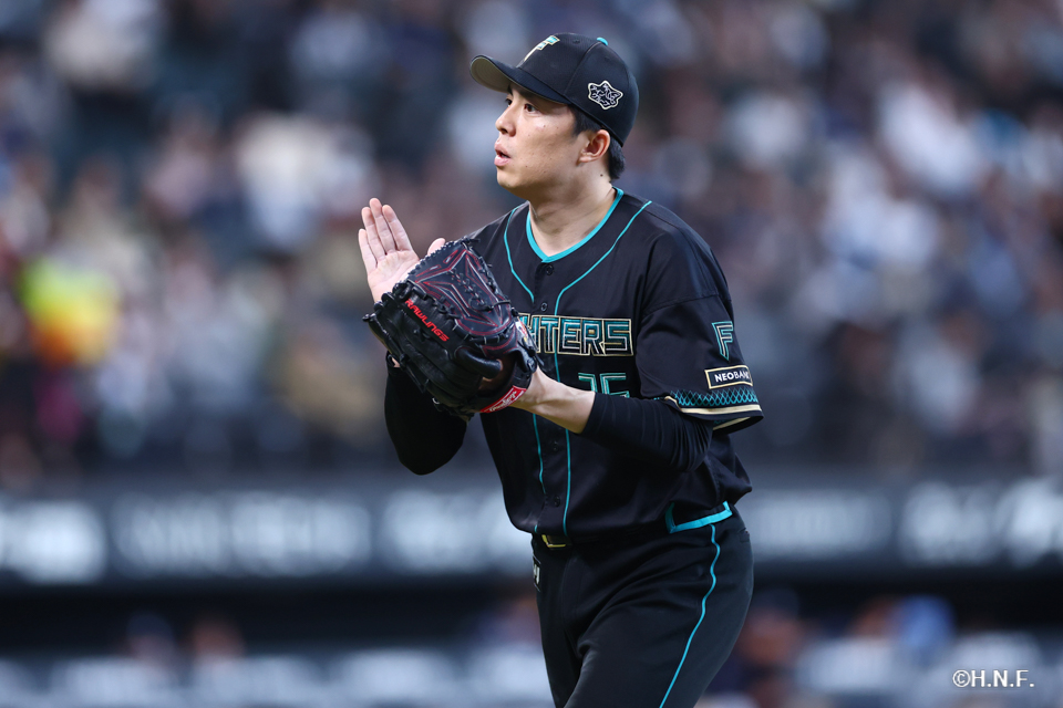 8回表、田中正義投手