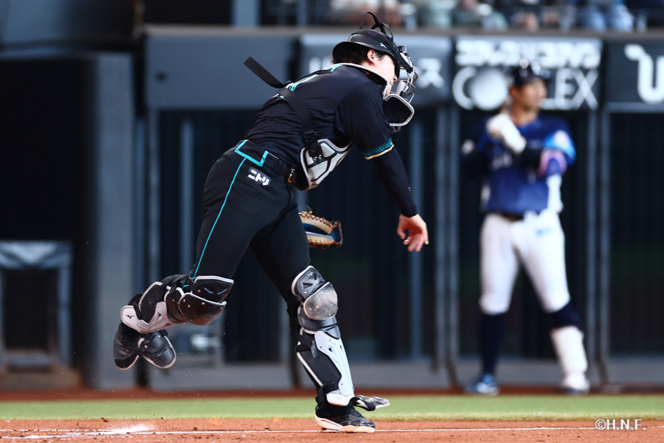 3回表、田宮選手