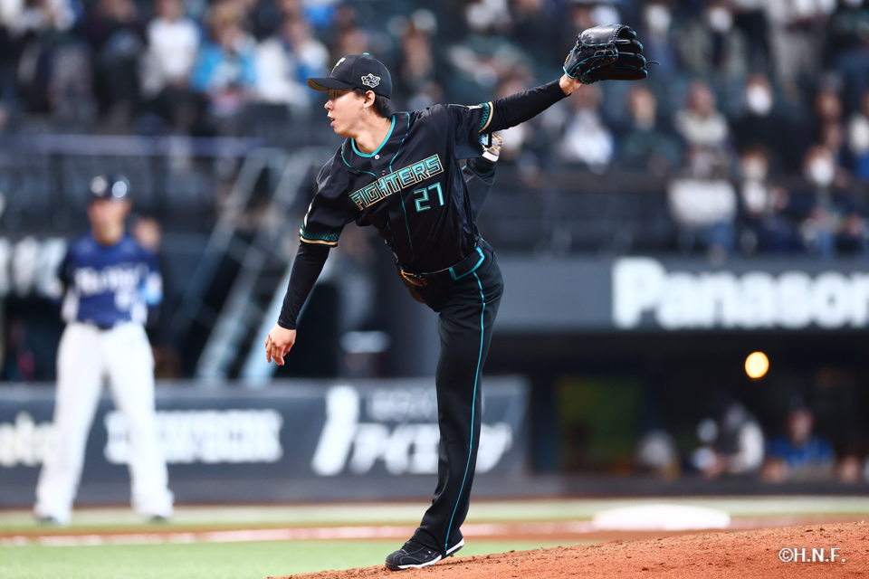 8回表、大川投手02