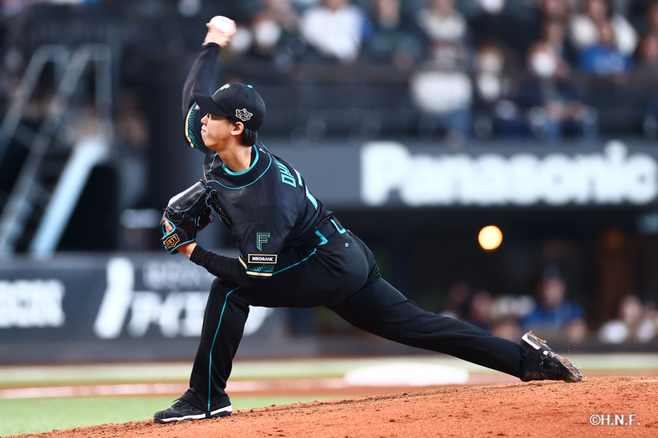 8回表、大川投手03