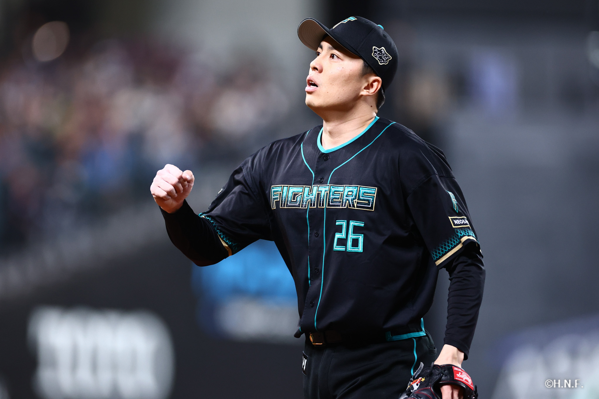 8回表、田中正義投手02