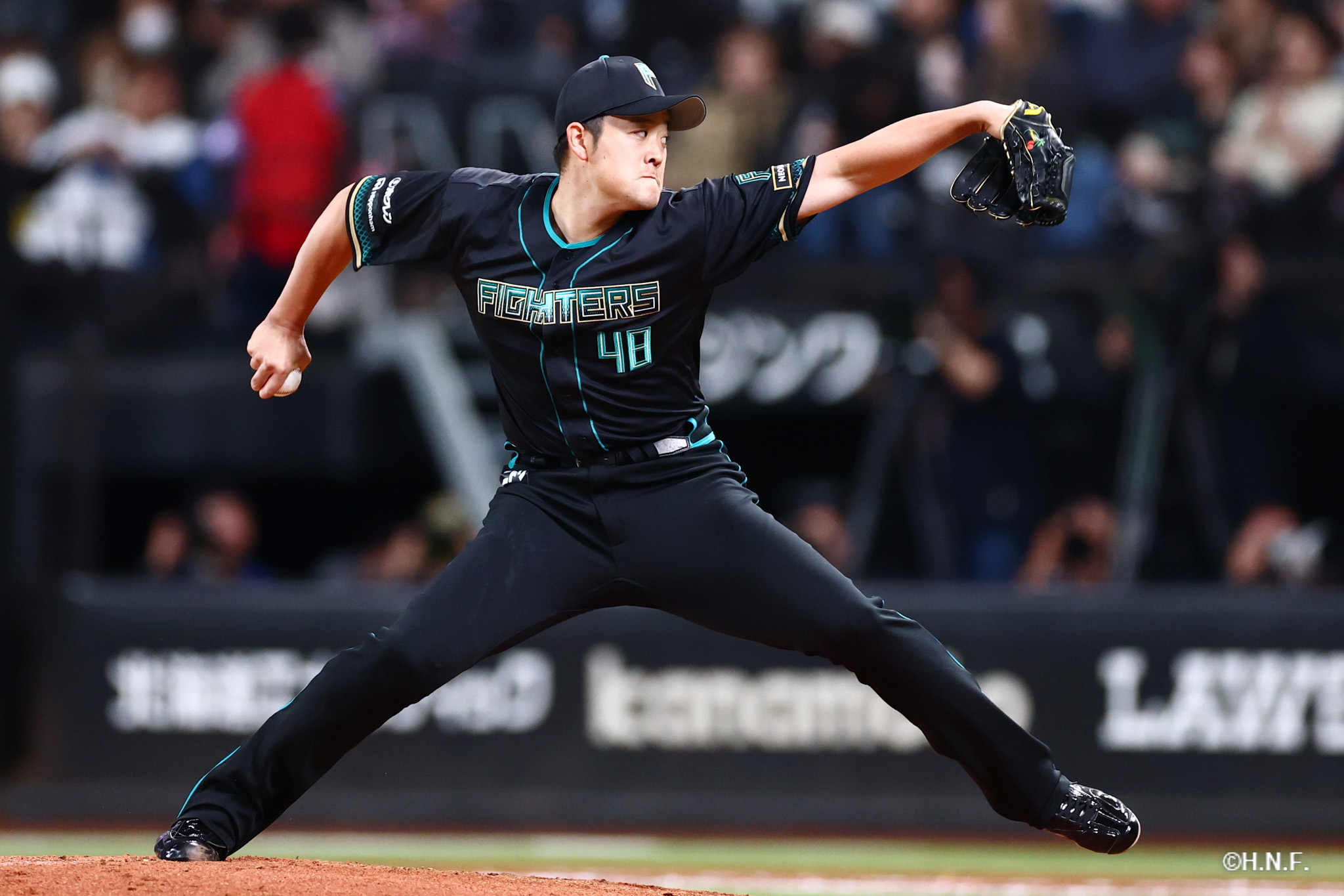 7回表、齋藤投手