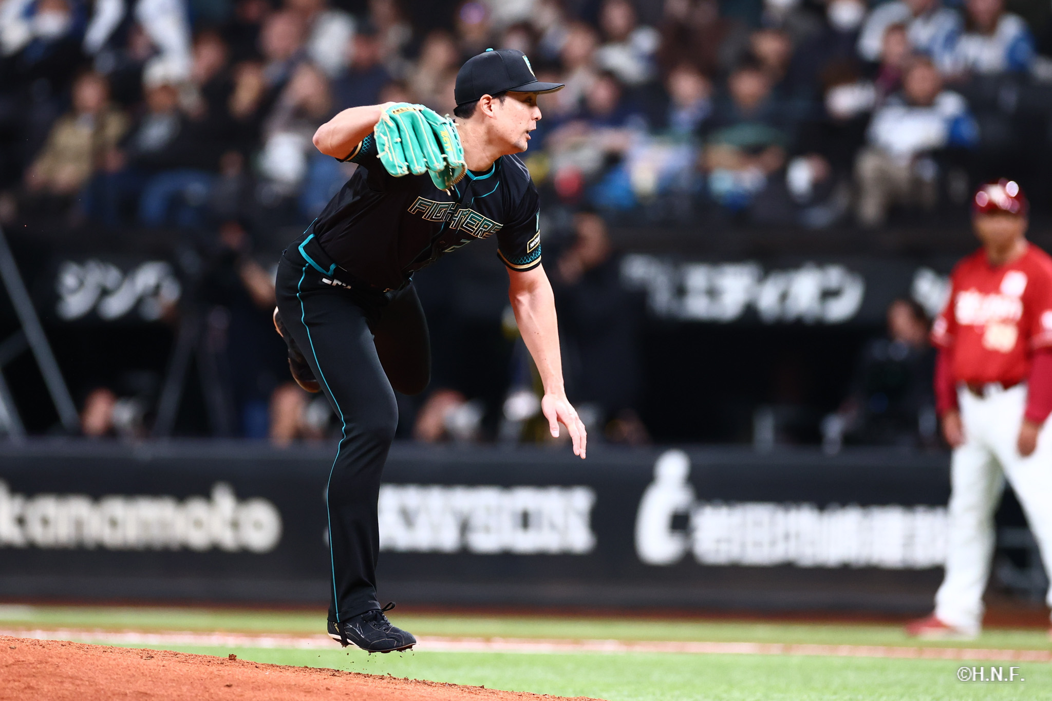 7回表、上原投手