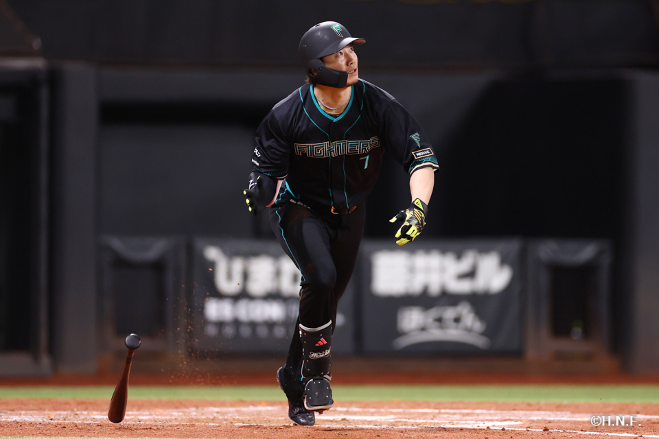 4回裏、西川選手