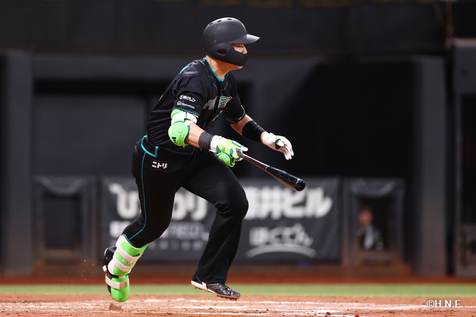 4回裏、清宮選手