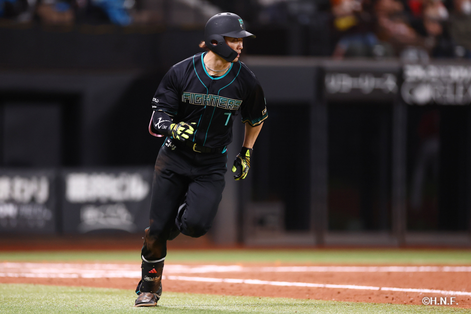 6回裏、西川選手