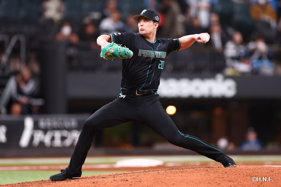 7回表、上原投手