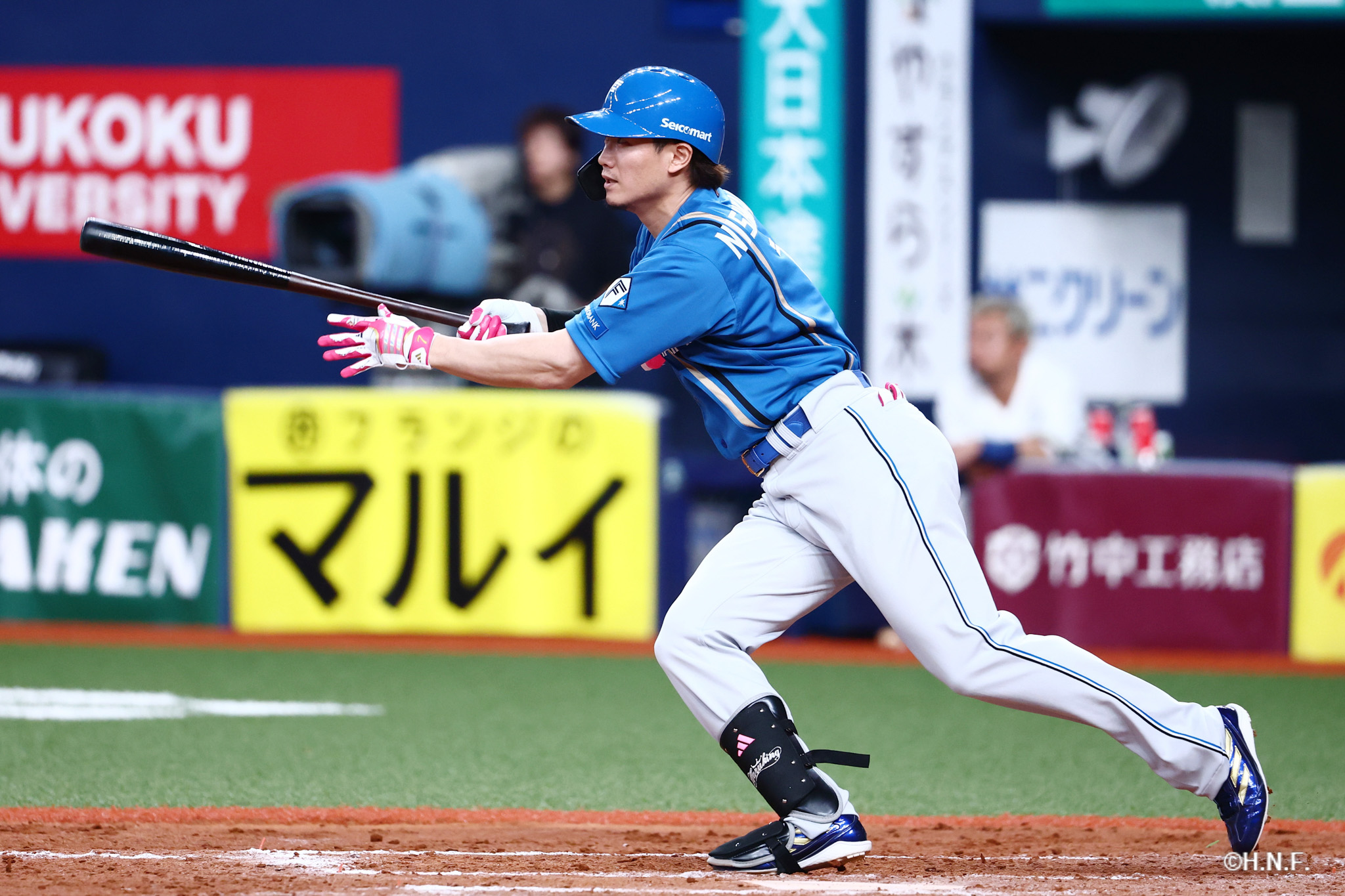 8回表、西川選手