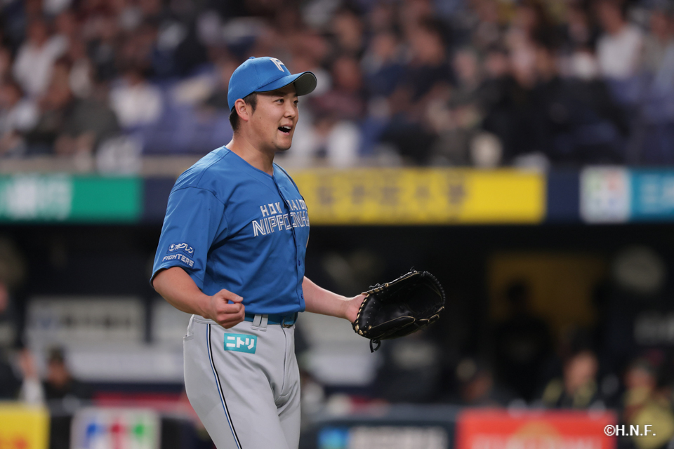 6回裏、齋藤投手02