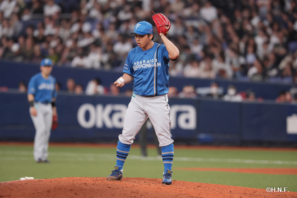 7回裏、山本投手02