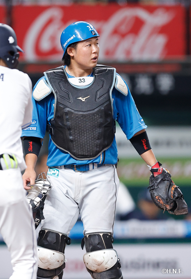 7回裏、進藤選手