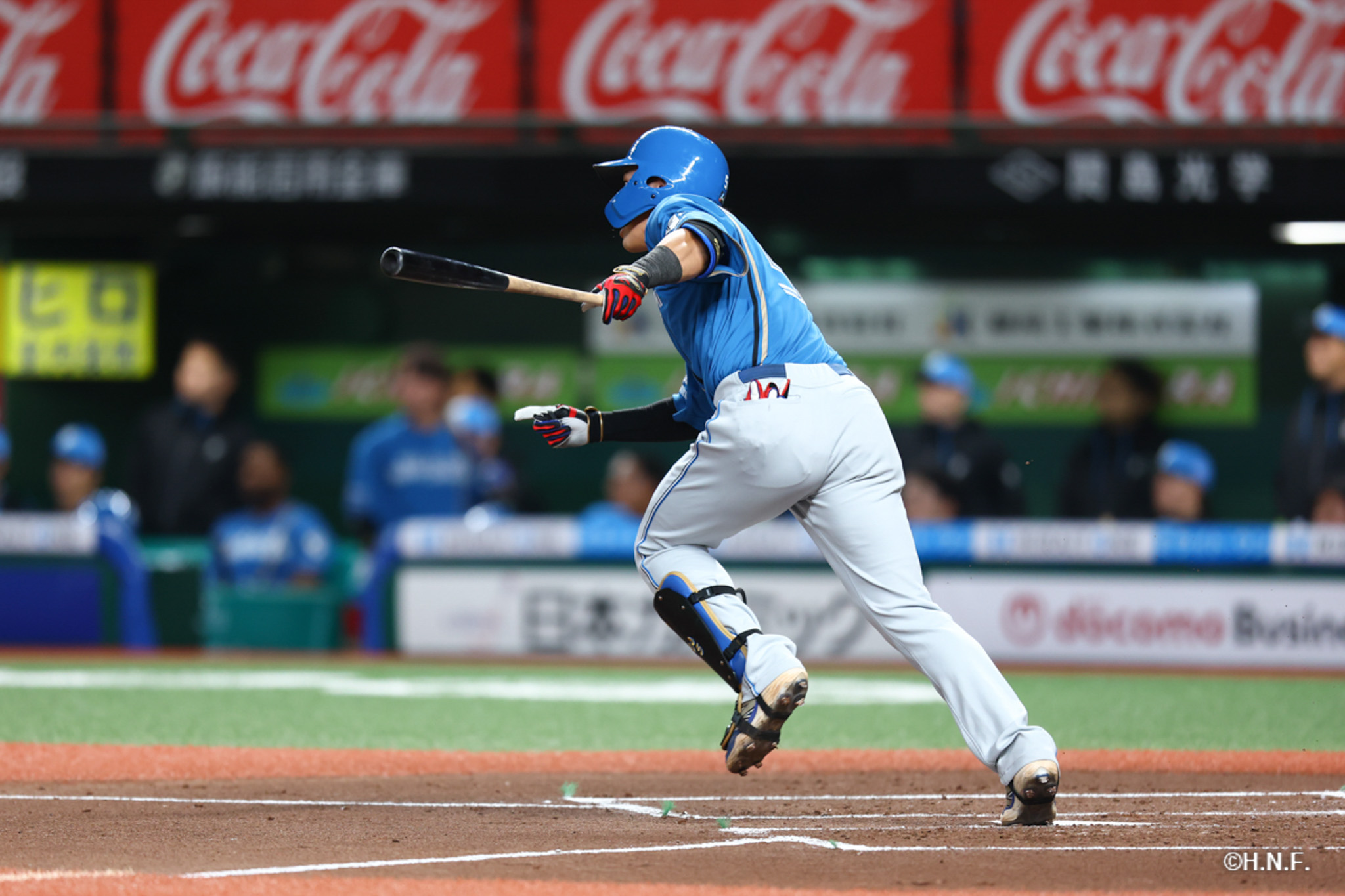 2回表、野村選手01