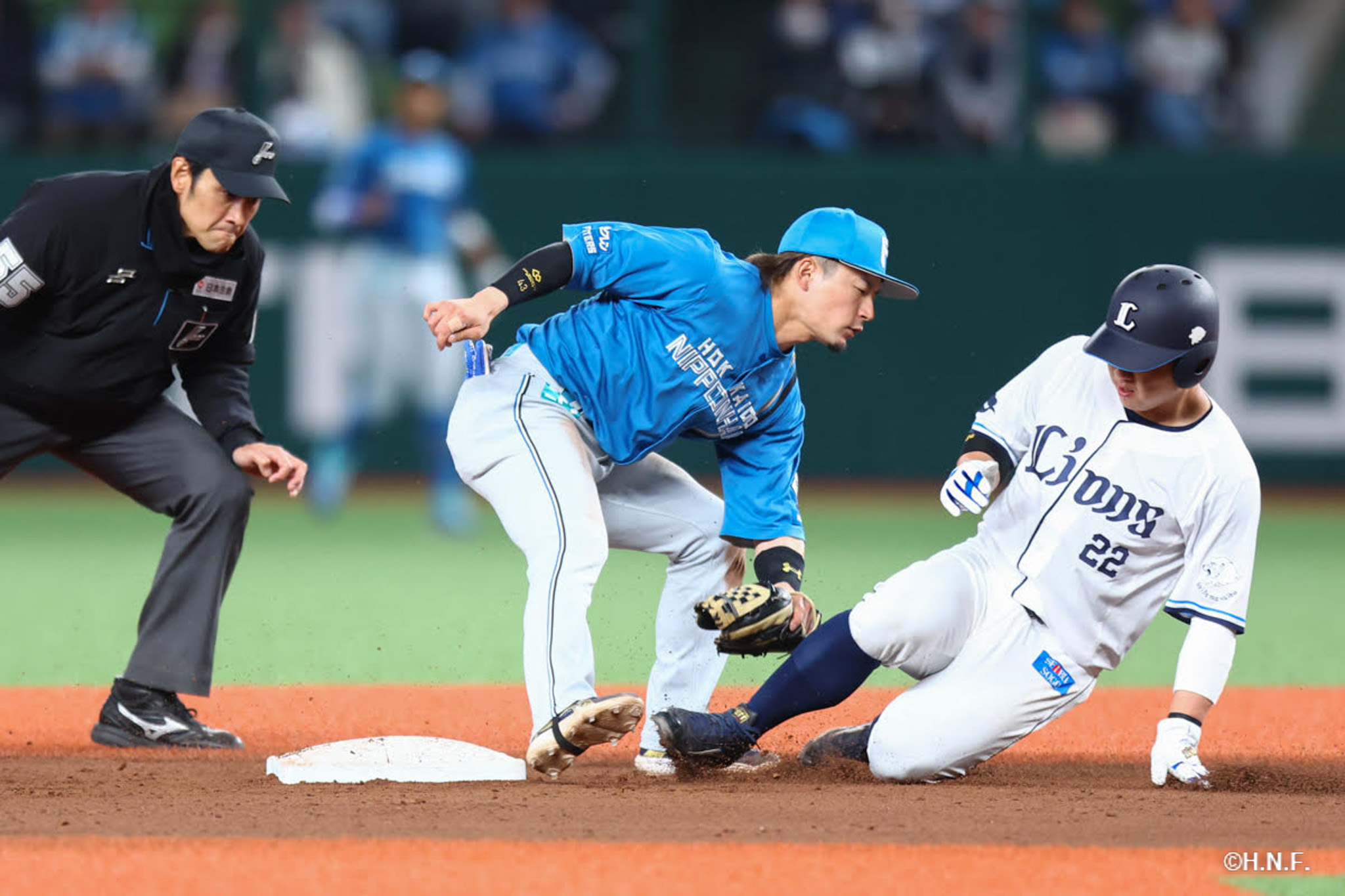   <span>7回裏、水野選手</span>

