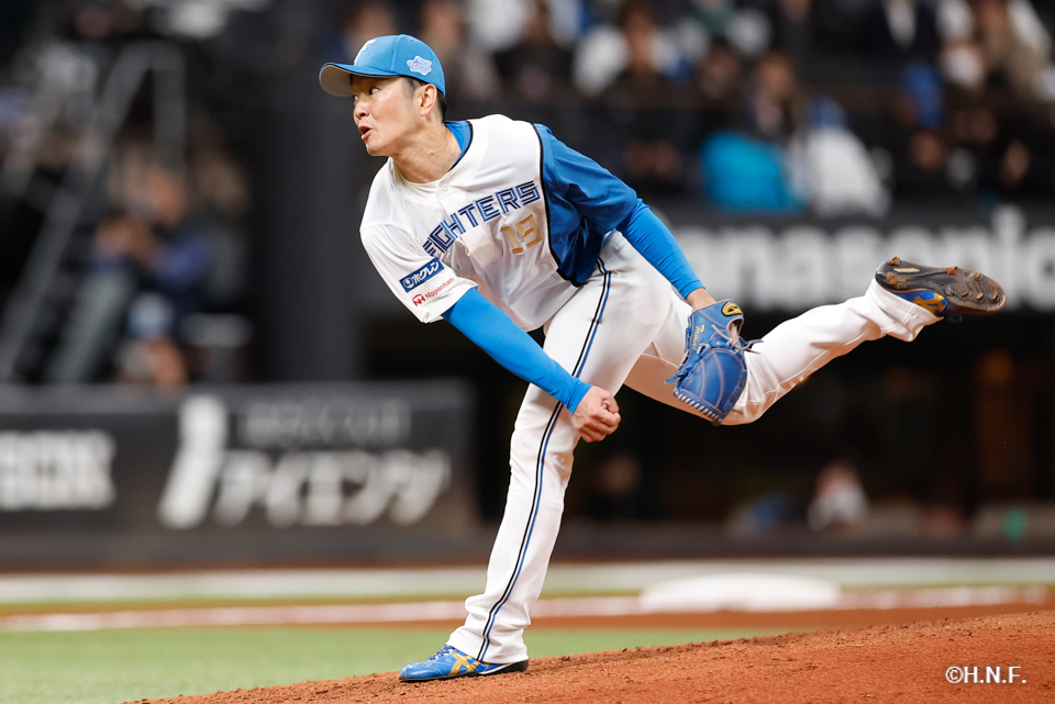 8回表、玉井投手01