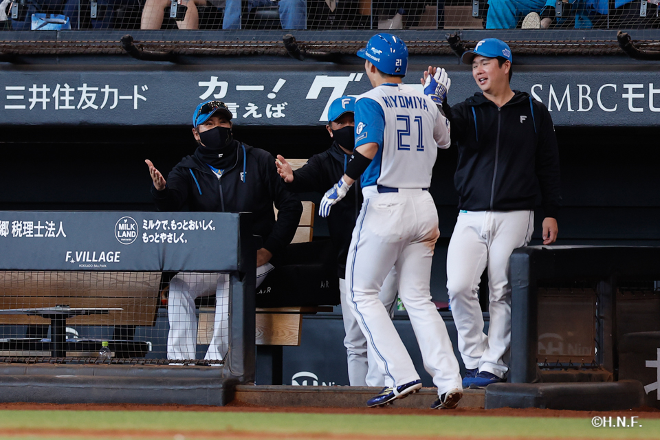 7回裏、清宮選手02