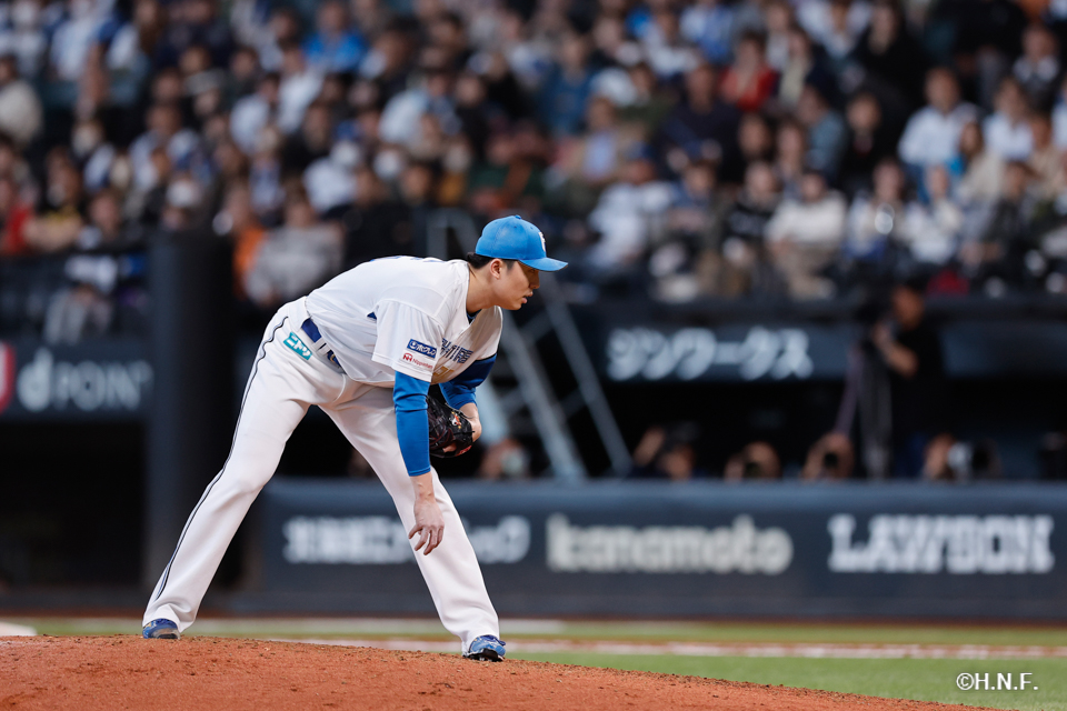 8回表、田中正義投手02