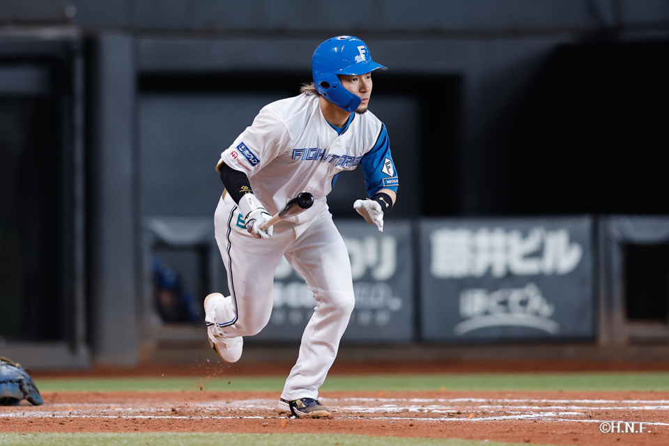 8回裏、水野選手