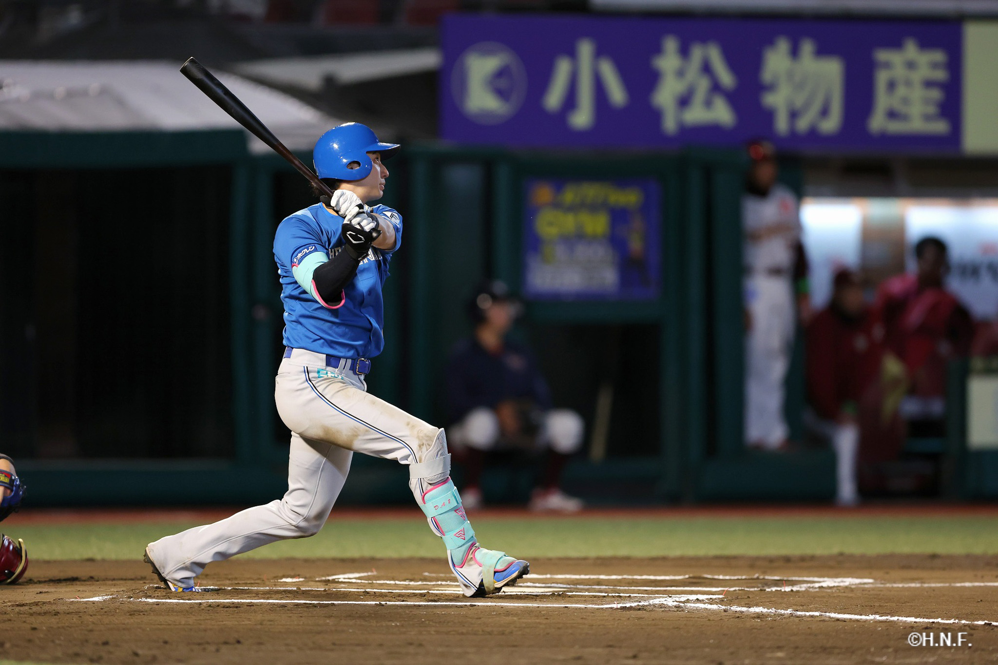 6回表、淺間選手