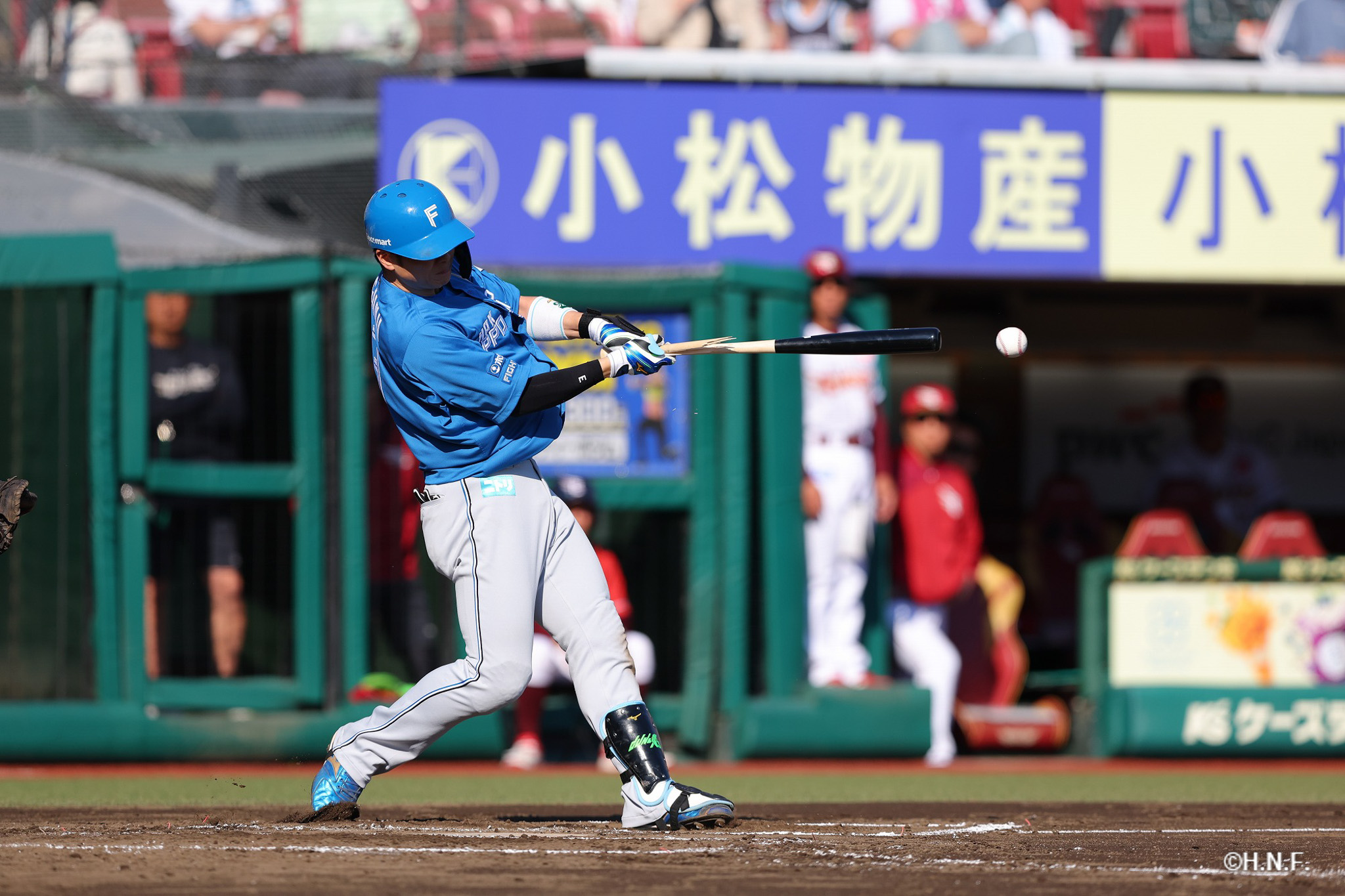 7回表、郡司選手