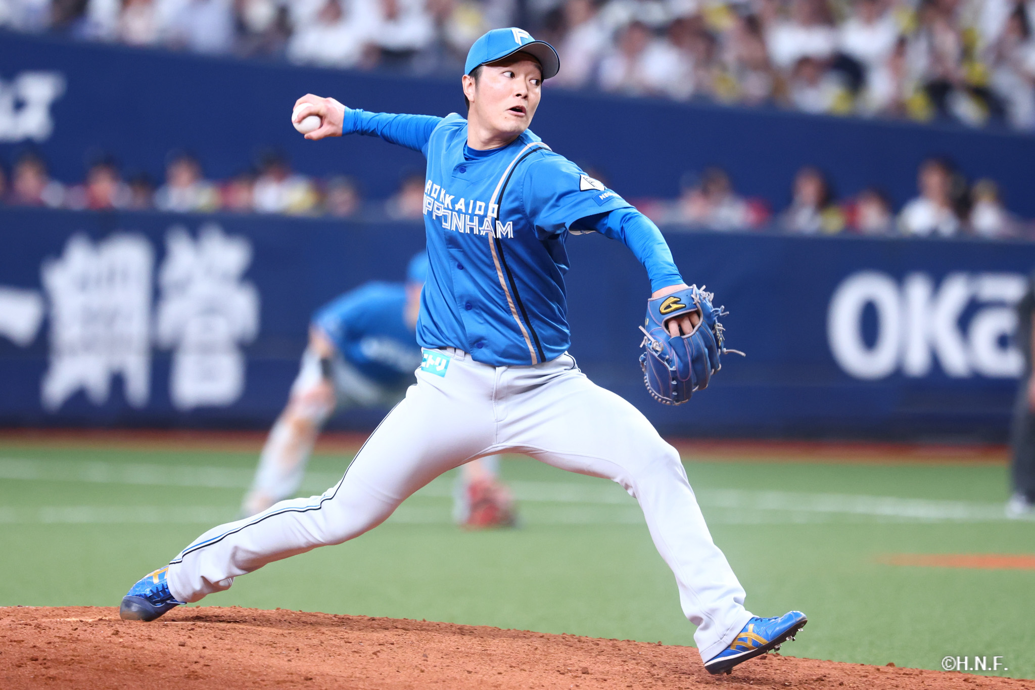 8回裏、玉井投手