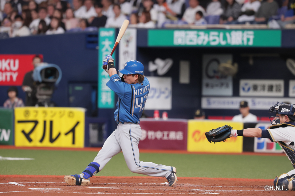 2回表、水野選手