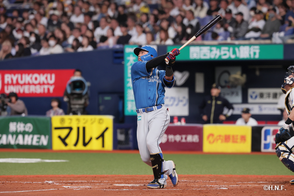 5回表、野村選手01