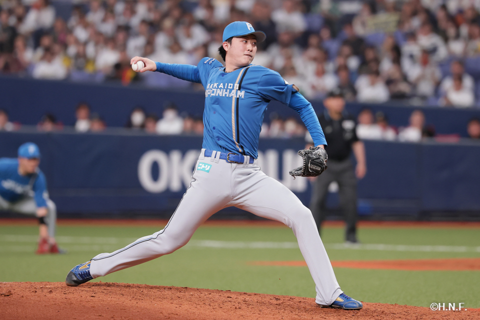 9回裏、柳川投手