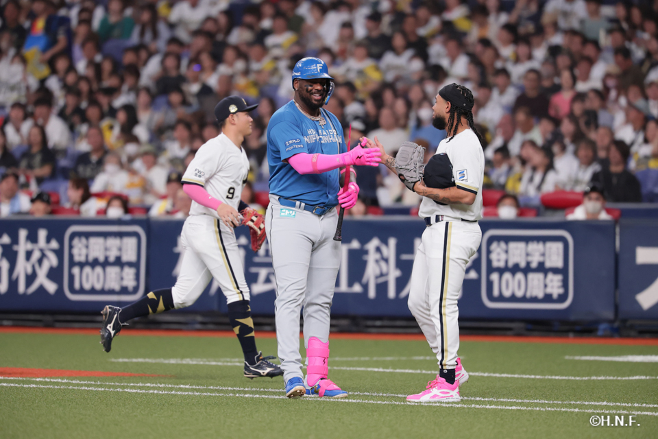 3回表、レイエス選手