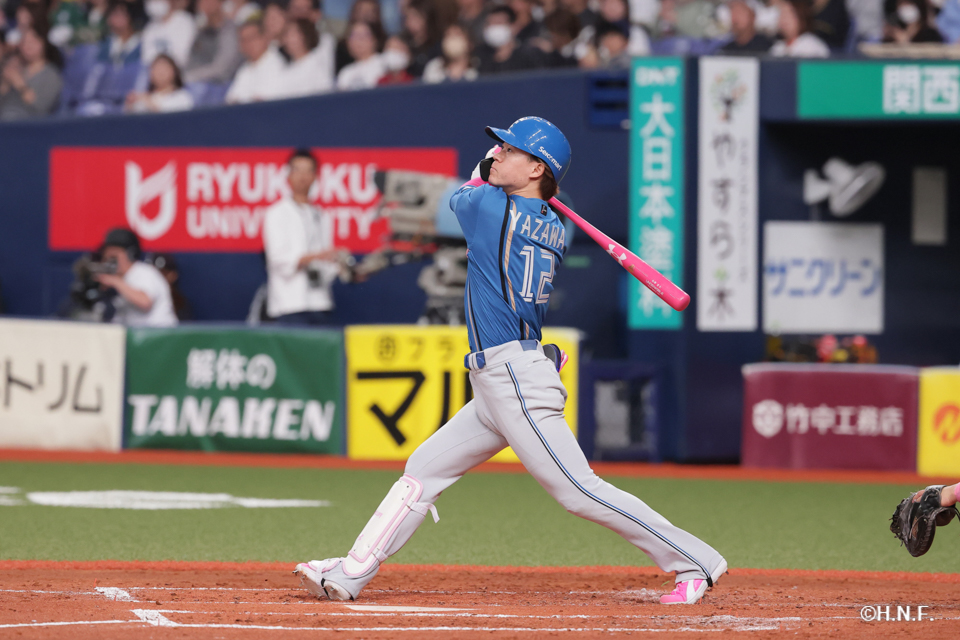 4回表、矢澤選手