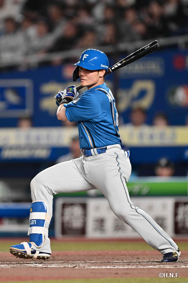 8回表、清宮選手01